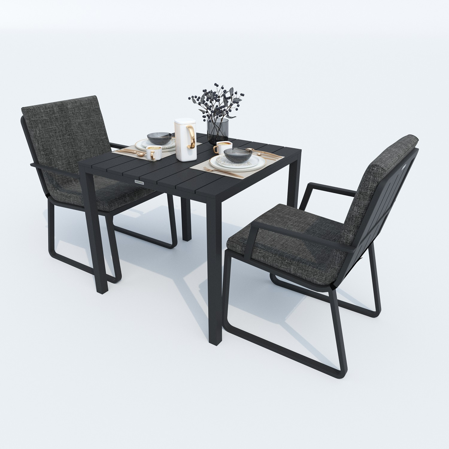 6925.0x1600 Kypit stol obedennii DOLLA karbon 80h80 sm (4 nojki) - terrasnaya mebel v Moskve | Ideal Patio Stol obedennii DOLLA aluminii 80h80 sm (4 nojki), Stoli Стол обеденный ДОЛЛА алюминий 80х80 см (4 ножки)