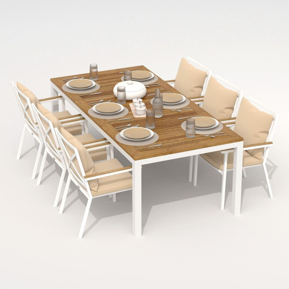 4694.0x1600 Kypit dachnii styl FESTA plus bejevii - belii karkas - terrasnaya mebel v Moskve | Ideal Patio Styl FESTA plus bejevii - belii karkas, Stylya Стул ФЕСТА плюс бежевый - белый каркас