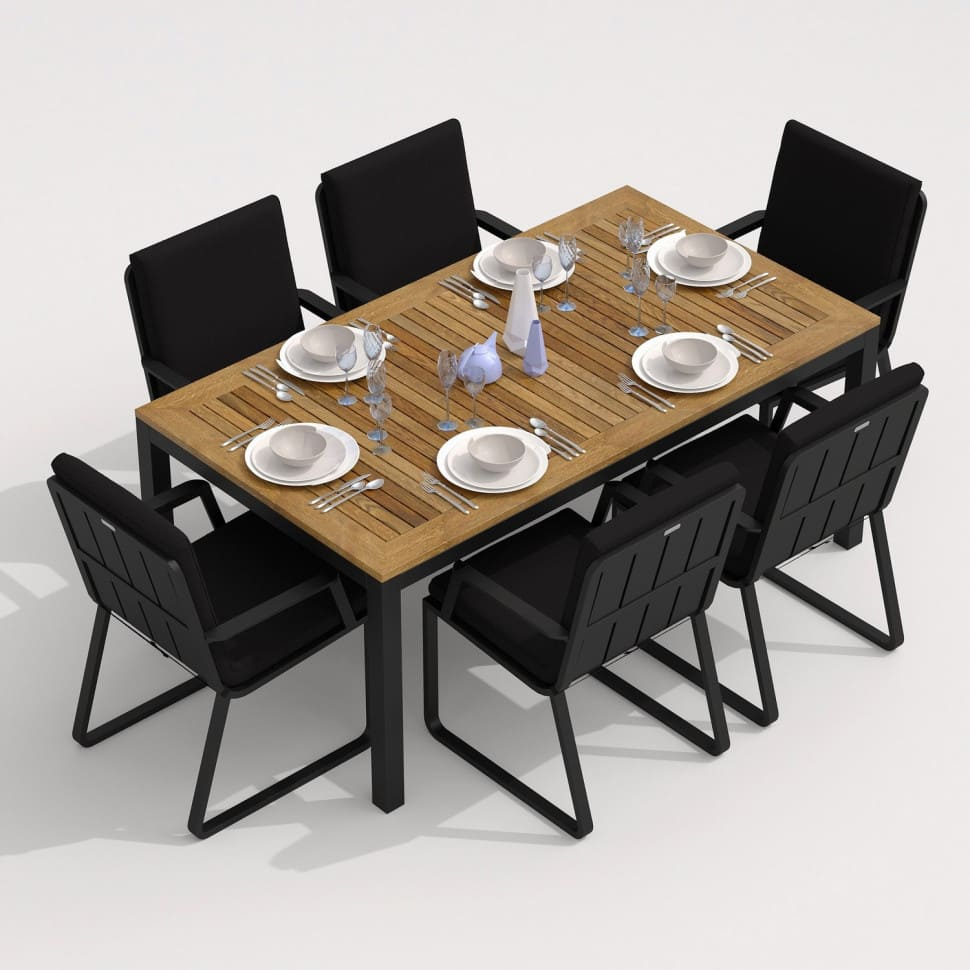 4551.0x1600 Kypit dachnii styl ALBA chernii - karkas karbon - terrasnaya mebel v Moskve | Ideal Patio Styl ALBA chernii - karkas karbon, Stylya Стул АЛЬБА черный - каркас карбон