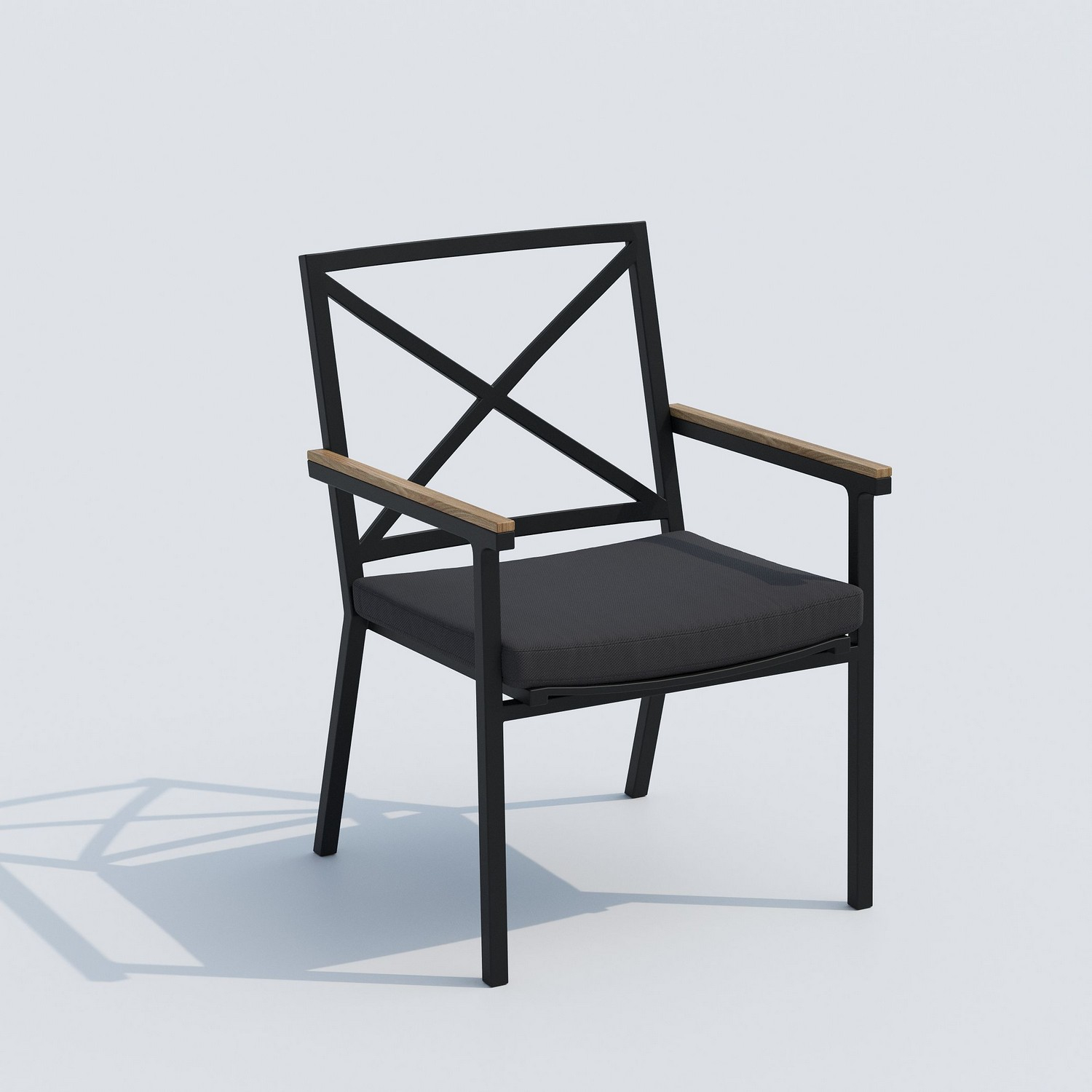 2821.0x1600 Kypit dachnii styl FESTA antracit - karkas karbon - terrasnaya mebel v Moskve | Ideal Patio Styl FESTA antracit - karkas karbon, Stylya Стул ФЕСТА антрацит - каркас карбон
