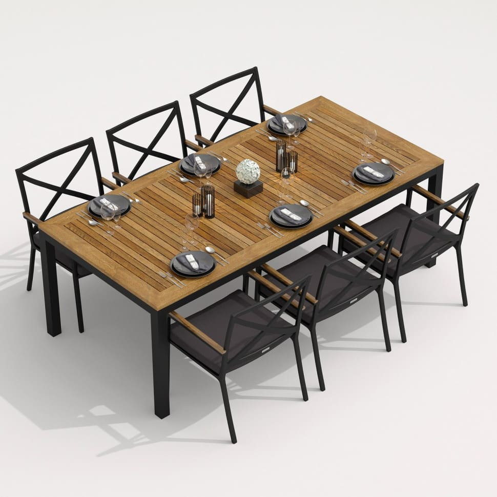 4501.0x1600 Kypit dachnii styl FESTA antracit - karkas karbon - terrasnaya mebel v Moskve | Ideal Patio Styl FESTA antracit - karkas karbon, Stylya Стул ФЕСТА антрацит - каркас карбон
