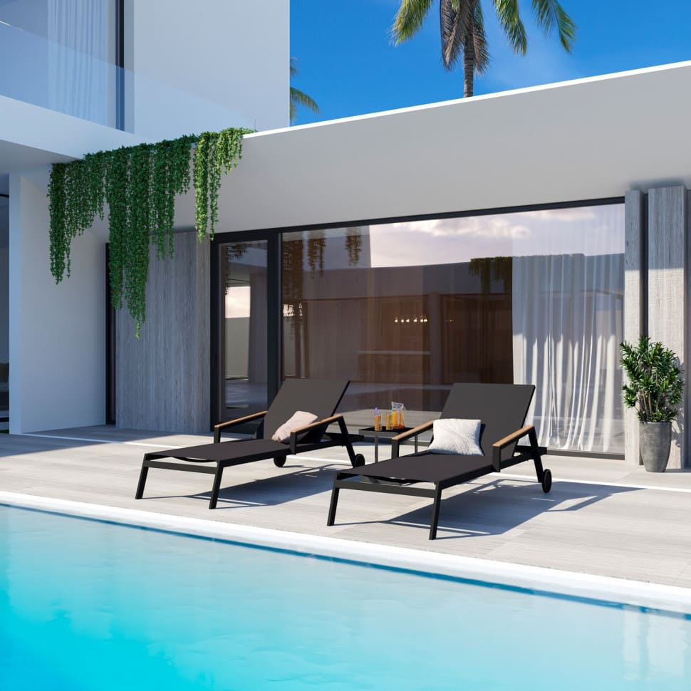 4479.0x1600 Kypit shezlong SPONDA karbon - terrasnaya mebel v Moskve | Ideal Patio Shezlong SPONDA karbon, Dlya dachi Шезлонг СПОНДА карбон