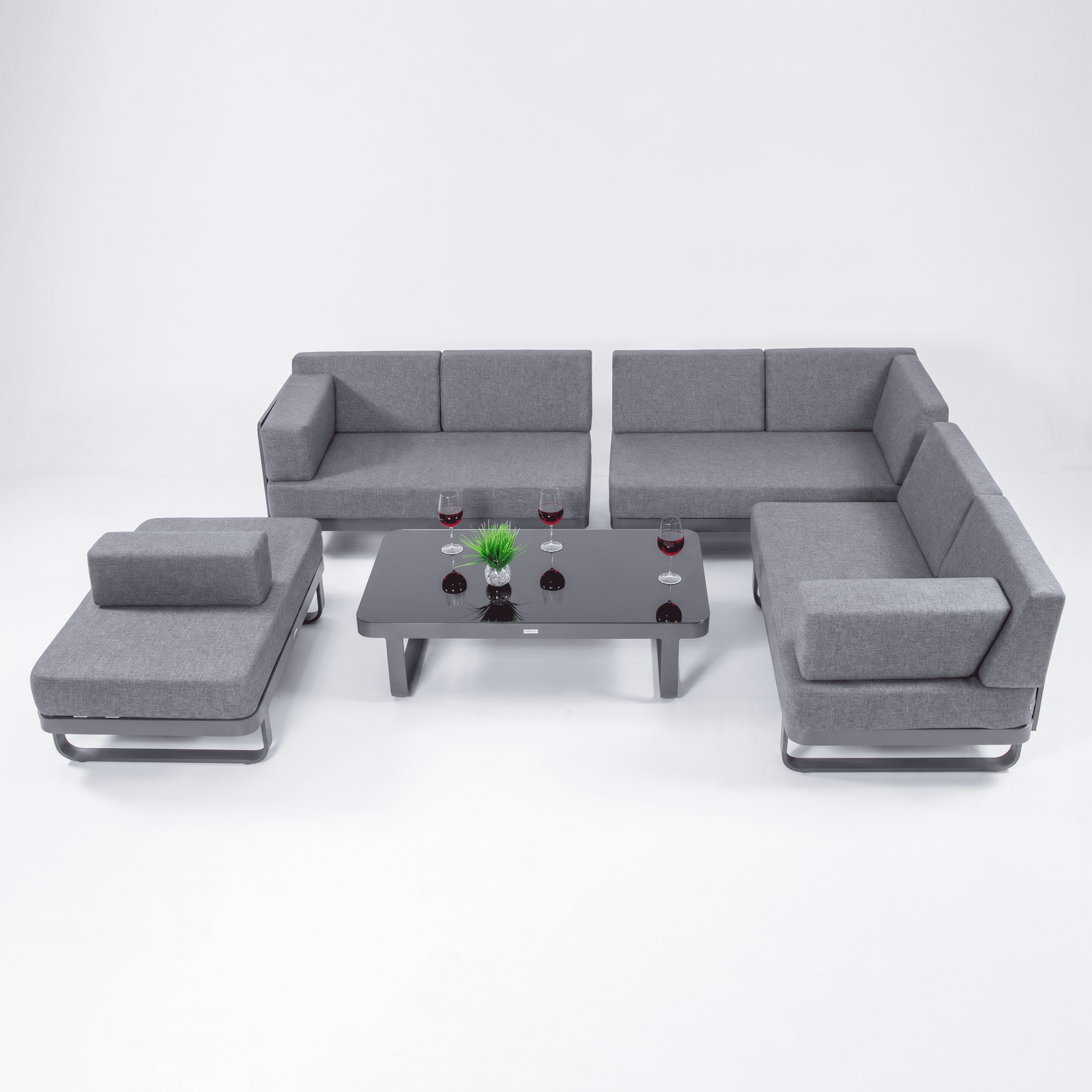 7117.0x1600 Kypit laynj-zony TESORA cveta marengo karkas karbon v Moskve | Ideal Patio Laynj zona yglovaya TESORA marengo - karkas karbon, Laynj zoni Лаунж зона угловая ТЕСОРА маренго - каркас карбон
