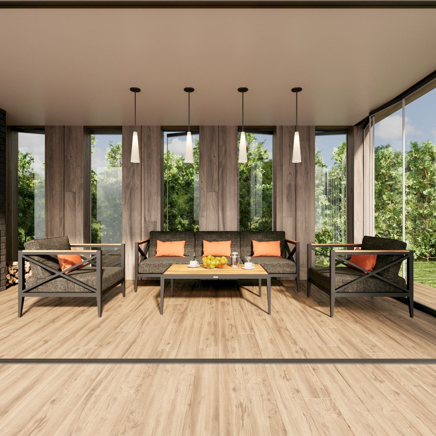 5772.0x1600 Kypit laynj-zony VERITA temno-seraya, karkas karbon, stol iz tika v Moskve | Ideal Patio Laynj zona VERITA temno-seraya (marengo) - karkas karbon - stolik tik, Laynj zona Лаунж зона ВЕРИТА темно-серая (маренго) - каркас карбон - столик тик